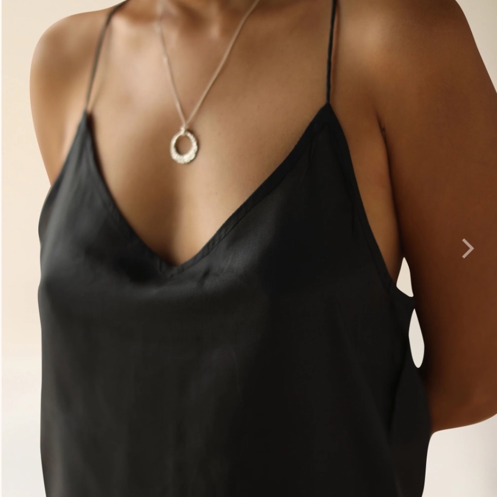 FARA CAMI (Silk) - Black